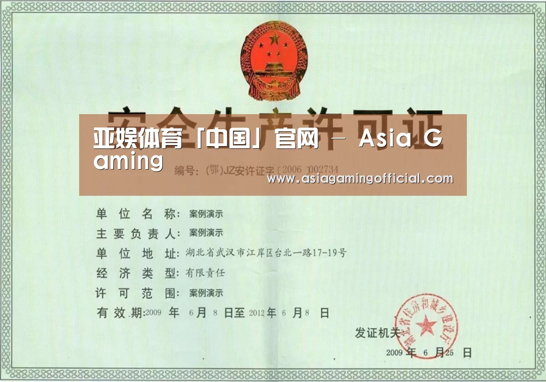 亚娱体育荣誉证书三